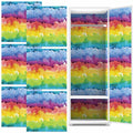 Nuanchu Magnetic Locker Wallpaper 12x12in 6pcs Colorful Waterproof Trimmable by Deal US
