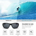 Dollger Polarized Sports Sunglasses Women Running Cycling UV400 Black Wraparound by Deal US
