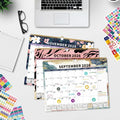 EYROZILL 2025-2026 Wall Calendar 17x22 Large Monthly Vertical 18 Month by Deal US