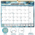 EYROZILL 2025-2026 Wall Calendar 17x22 Large Monthly Vertical 18 Month by Deal US