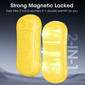OLV Rechargeable Hand Warmers 2 Pack 6000mAh Magnetic 18Hrs Portable Heater by Deal US