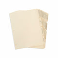 Blue Summit Estate Planning Dividers, Pre-Printed, Reinforced, 12 Tabs, 5 Sets by Deal US