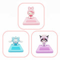 Sicpfuj Cute Phone Stand Desk Cell Phone Holder Blue Polyvinyl Chloride by Deal US