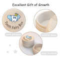 Azbuk Tooth Fairy Box Wooden Wings 3D Tooth Storage Kids Boys Girls Color 004 by Deal US