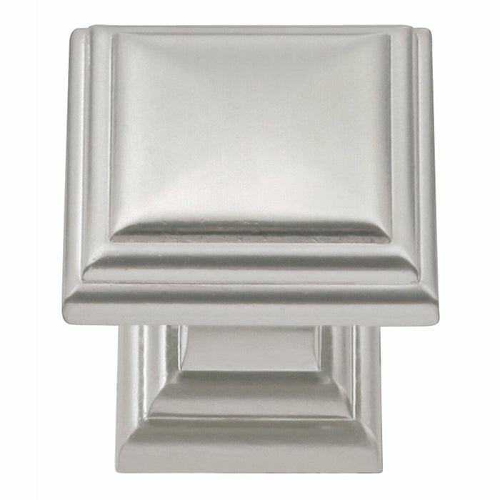Hickory Hardware HH74554-SN Knob 1-1/16" Diameter Satin Nickel by Deal US