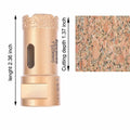 JIECHENG 1" Diamond Hole Saw 25mm Gold for Granite Quartzite Marble Concrete by Deal US