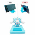 Sicpfuj Cute Phone Stand Desk Cell Phone Holder Blue Polyvinyl Chloride by Deal US