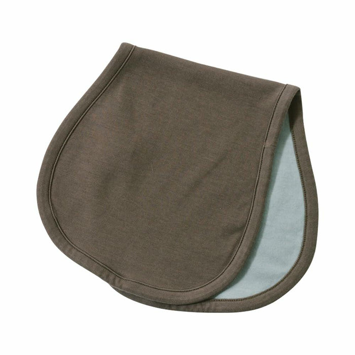 MON CHOU Organic Cotton Burp Cloths Baby 20x9.5 Meadow Cocoa by Deal US