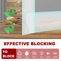 Heonay Weather Stripping Door Draft Stopper Silicone Strip Transparent 2inx20ft by Deal US