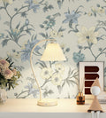 Hopepak Green Floral Peel and Stick Wallpaper 16.1x394 inch Vinyl Modern by Deal US