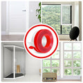 Heonay Weather Stripping Door Draft Stopper Silicone Strip Transparent 2inx20ft by Deal US