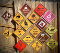 Eletina Street Sign Liability Swimming Pool Warning Aluminum Metal 8x8 Inch by Deal US
