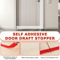 Heonay Weather Stripping Door Draft Stopper Silicone Strip Transparent 2inx20ft by Deal US