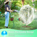 JOJOLEE Fruit Tree Netting Garden Protection 7.8x7.8FT White 2Pcs by Deal US