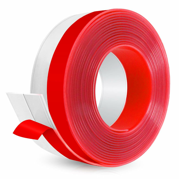 Heonay Weather Stripping Door Draft Stopper Silicone Strip Transparent 2inx20ft by Deal US