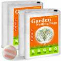 JOJOLEE Fruit Tree Netting Garden Protection 7.8x7.8FT White 2Pcs by Deal US