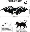 Velthorix Cat Halloween Costume Bat Wings Pet Cosplay Accessories Small by Deal US