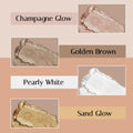 awrose Cream Eyeshadow Stick Waterproof Glitter Shimmer Eye Brightener 1oz by Deal US