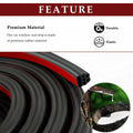 CXCCOI 16.4Ft Automotive Weather Stripping Car Door Seal Strip Black by Deal US