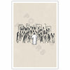 ZETCGSH Vintage Jesus Canvas Wall Art Poster 12x16 in Unframed