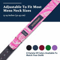 HISDERN Pink Floral Paisley Polyester Bow Tie & Pocket Square Set Size One Size by Deal US