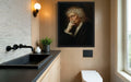 aj decor Isaac Newton Bathroom Wall Art Print Poster 8x10 inches Unframed by Deal US