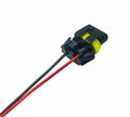 9006 HB4 Headlight Low Beam Plug Socket Bulb ADO-9006 Black by Deal US