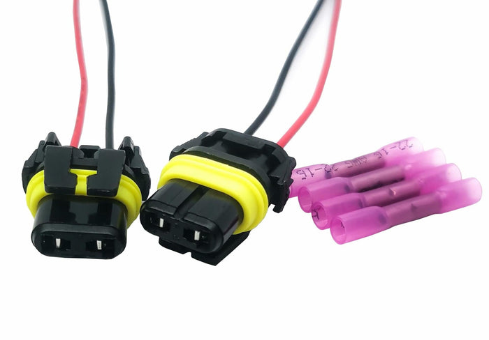 9006 HB4 Headlight Low Beam Plug Socket Bulb ADO-9006 Black by Deal US