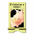 Nuckxy Cute Cow Wooden Phone Stand Organizer Multi Color 15" by Deal US
