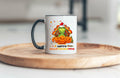 AdamLongStore Happy Hallothanksmas Fall Accent Mug 11oz White/Black by Deal US