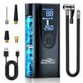 Akiuteck Portable Tire Inflator 150 PSI Cordless Air Pump Black 20000mAh by Deal US