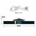 Soochat Graduation Paper Caps 2026 Black Hat Party Costume Accessories 10Pcs by Deal US