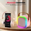 OUTUVAS Karaoke Microphone Machine for Kids Ages 4-12 Pink by Deal US