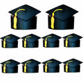 Soochat Graduation Paper Caps 2026 Black Hat Party Costume Accessories 10Pcs by Deal US