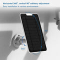 Aothaigro 4W Solar Panel for Arlo Pro 3/4 Ultra/Ultra 2 Floodlight IP65 Cable by Deal US
