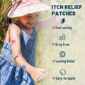 Oukken Bite Itch Relief Patches 81 Multi Patches Kids & Adults Anti Itch by Deal US