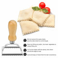 zeite Pasta Press Maker Stamp Set Round Square Heart Ravioli Mold Silver by Deal US