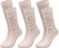 TINTAO Women Winter Wool Cable Knit Knee High Boot Socks 3 Pairs Size 5-11 A06 by Deal US