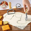 zeite Pasta Press Maker Stamp Set Round Square Heart Ravioli Mold Silver by Deal US
