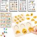 Roromonia Calming Corner Kit with Posters Feelings Chart Wooden Puzzle by Deal US