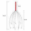 YAO & BEI Scalp Massager Tool Head Scratcher Stress Reliever Rubber Beads 4 Pack by Deal US