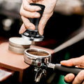 LANLYSEN Espresso Tamper 53.3mm Spring-loaded Calibrated Stainless Steel Base by Deal US