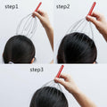 YAO & BEI Scalp Massager Tool Head Scratcher Stress Reliever Rubber Beads 4 Pack by Deal US