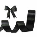 MEYIART Black Satin Ribbon 1.5in x 25yds Wedding Gift Wrapping Polyester by Deal US
