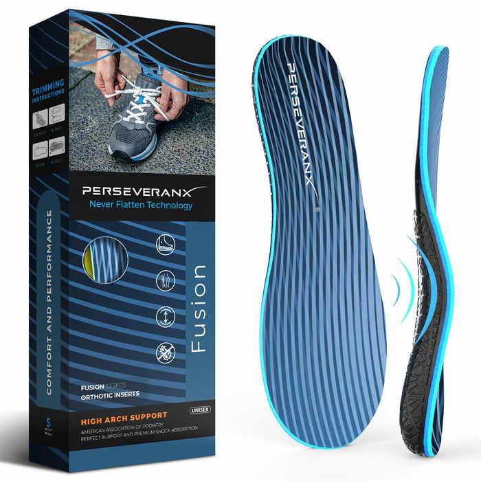 PerseveranX Plantar Fasciitis Insoles Arch open box Women XS by Deal US