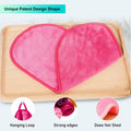 PleasingCare Makeup Remover Cloth Cleansing Towel Chemical Free 3 Count Rosy by Deal US
