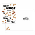 Gooji 5x7 Funny Dog Birthday Card I Licked My Bum Humor Cute Greeting by Deal US