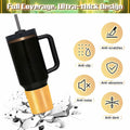 WUQID Chameleon Silicone Boot for Stanley Quencher & IceFlow Bottles Red by Deal US