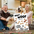 Gooji 5x7 Funny Dog Birthday Card I Licked My Bum Humor Cute Greeting by Deal US