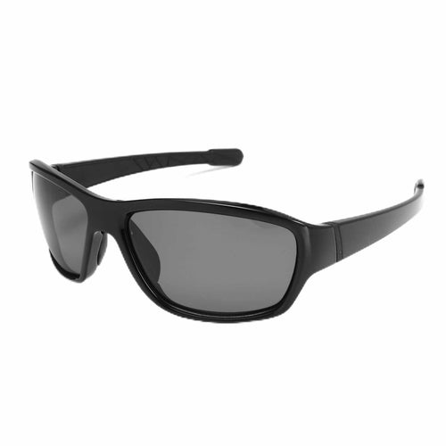 [Like New] Dollger Polarized Sports Sunglasses Women UV400 Black Wraparound Fit by Deal US